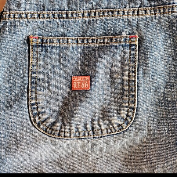 Vintage 90s Route 66 PINK STITCHED Low Rise Shorts-SIZE 12 - Picture 7 of 7